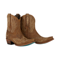 Lexington Bootie - Burnt Caramel Ladies Bootie  Western Fashion by Lane