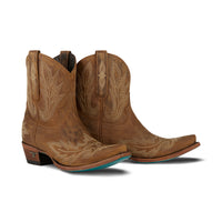 Lexington Bootie - Burnt Caramel Ladies Bootie  Western Fashion by Lane