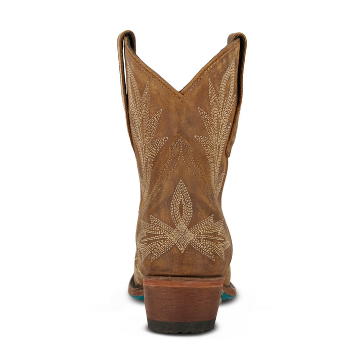 Lexington Bootie - Burnt Caramel Ladies Bootie  Western Fashion by Lane