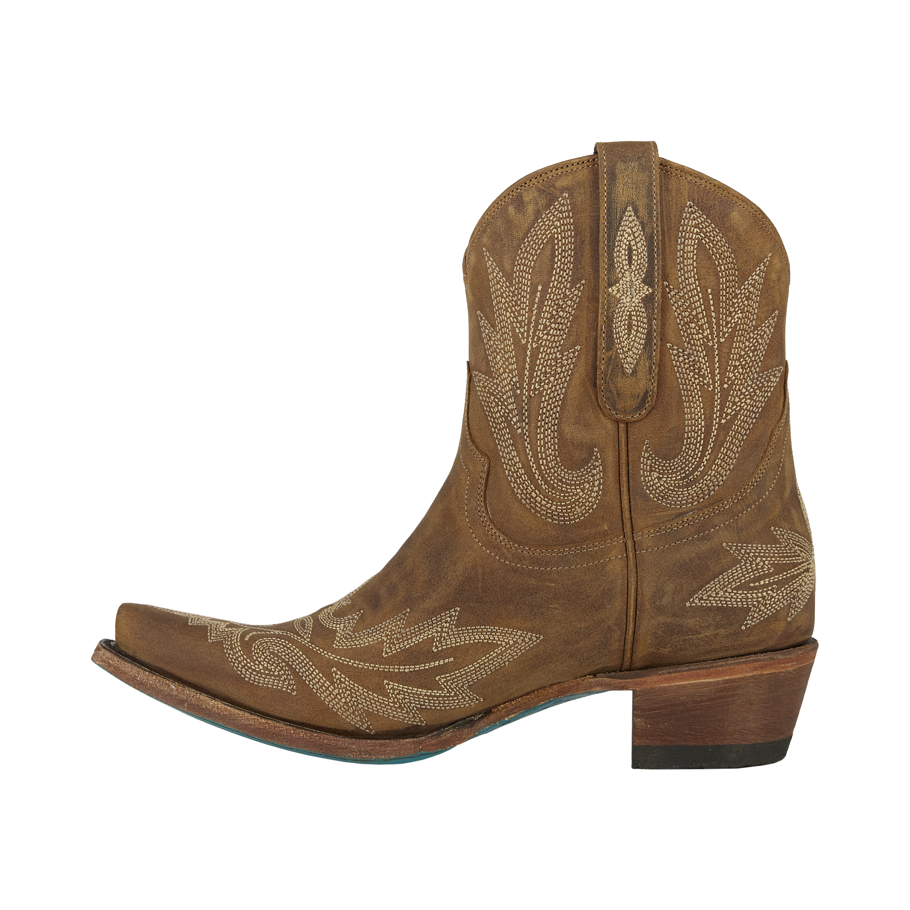 Lexington Bootie - Burnt Caramel Ladies Bootie  Western Fashion by Lane