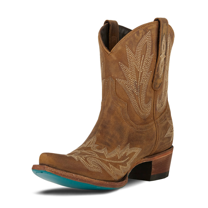 Lexington Bootie - Burnt Caramel Ladies Bootie  Western Fashion by Lane