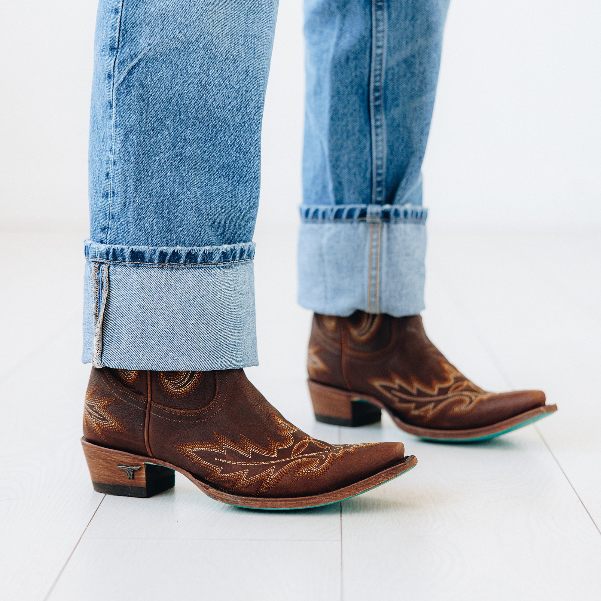 Lexington Bootie - Cognac Ladies Bootie Western Fashion by Lane