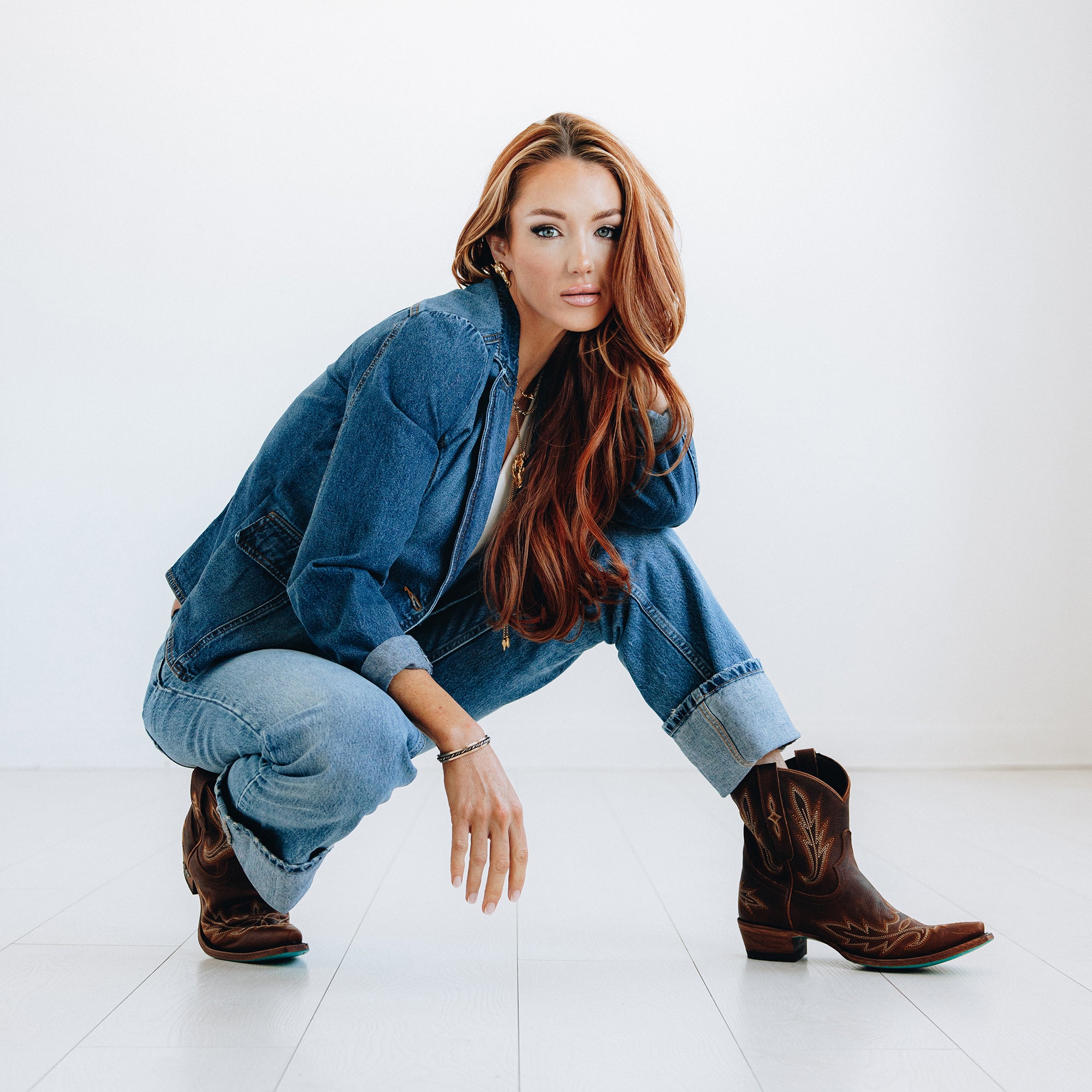 Lexington Bootie - Cognac Ladies Bootie Western Fashion by Lane