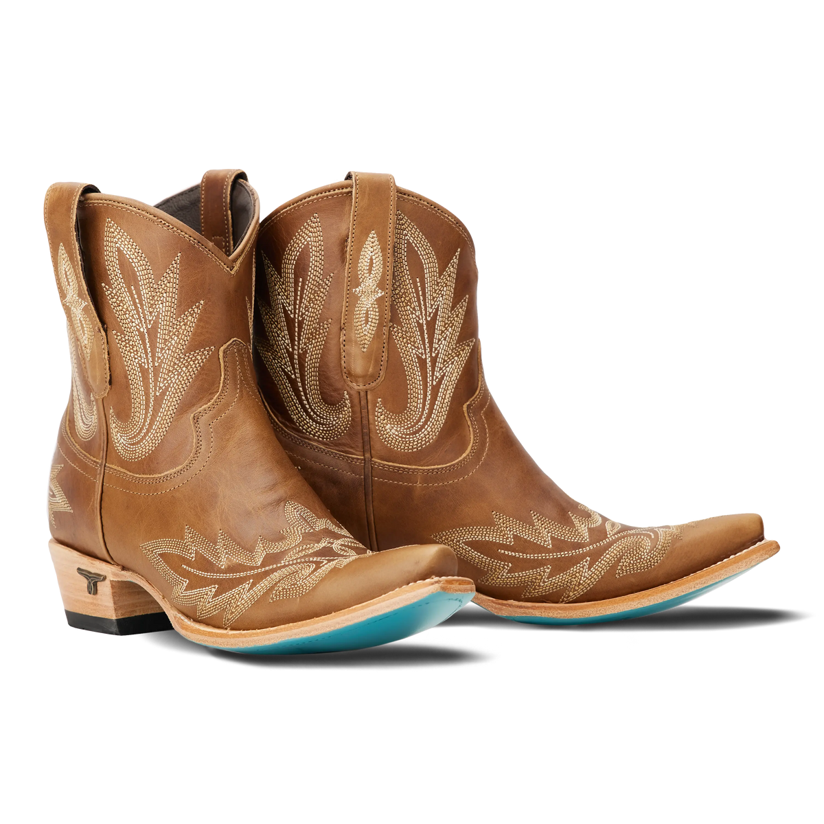 Lexington Ankle Boot Saddle Ankle Booties Snip Toe Women's Cowboy