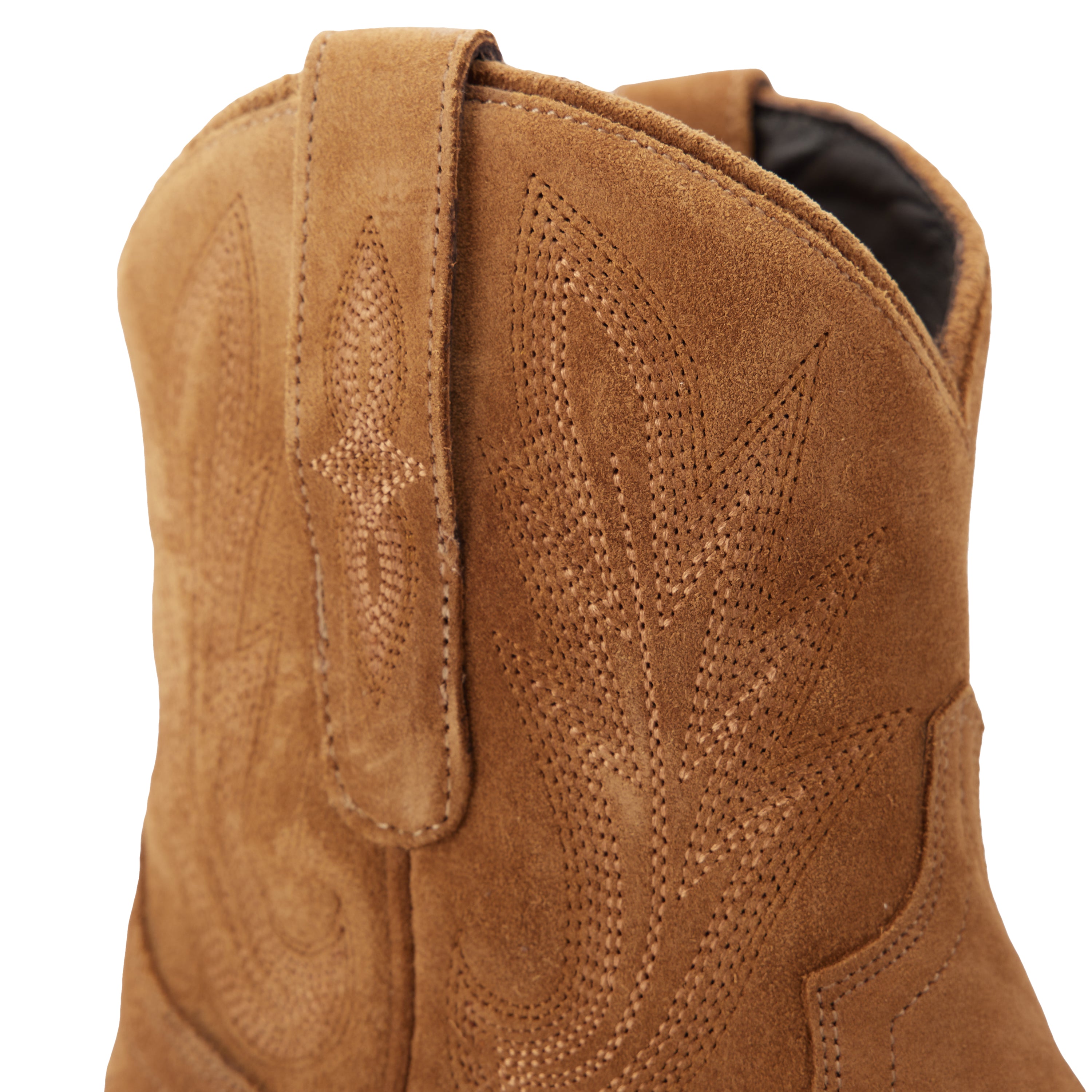 Lexington Bootie - Toffee Suede Ladies Bootie  Western Fashion by Lane