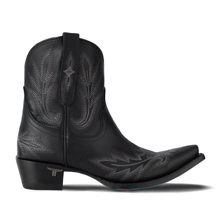 Lexington Bootie - Jet Black Ladies Bootie  Western Fashion by Lane