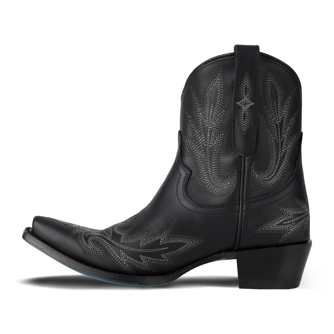 Lexington Bootie - Jet Black Ladies Bootie  Western Fashion by Lane