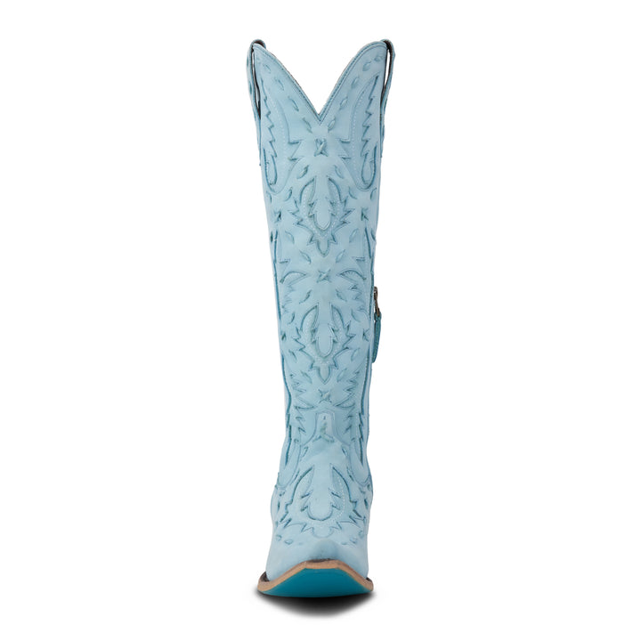 Reverie Knee High Corset - Powder Blue Ladies Boot Western Fashion by Lane