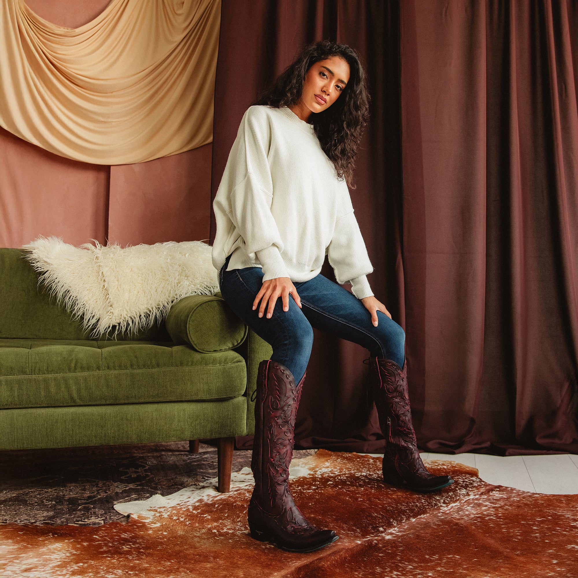 Olivia Jane Knee High Corset