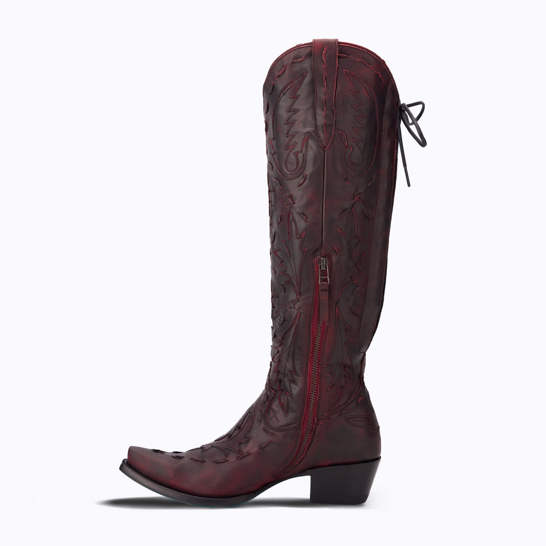 Reverie - Black Cherry Ladies Boot  Western Fashion by Lane