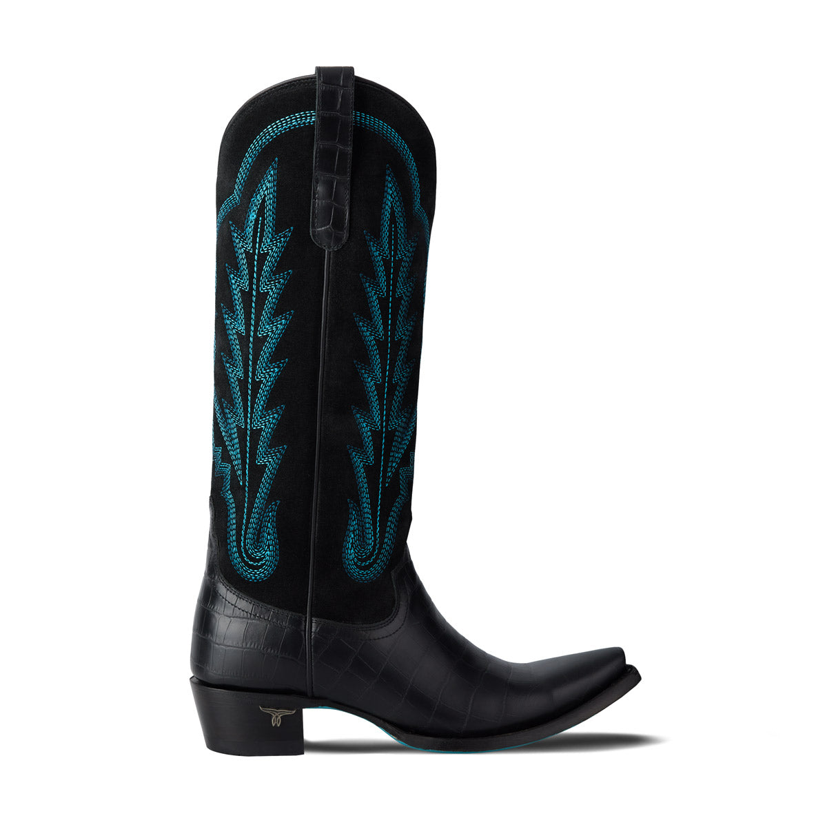 Skylight Boot - Carbon Croc Ladies Boot Western Fashion by Lane