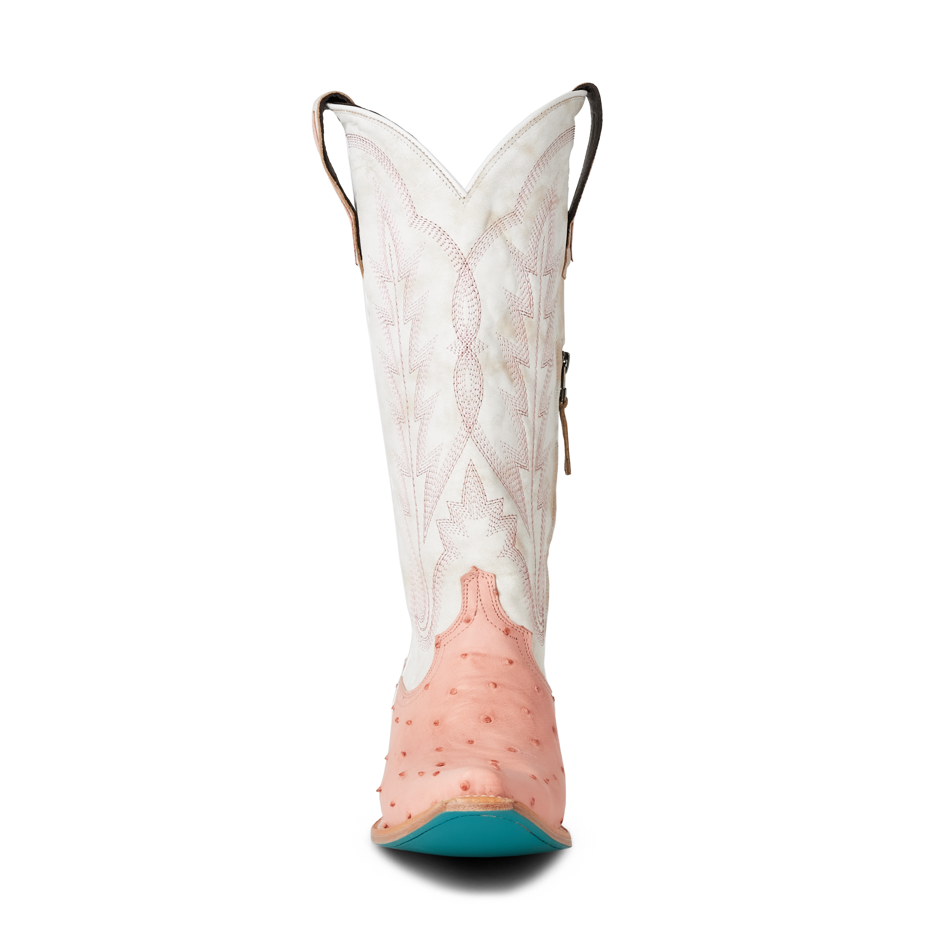 Skylight Boot - Blush Ostrich Ladies Boot Western Fashion by Lane