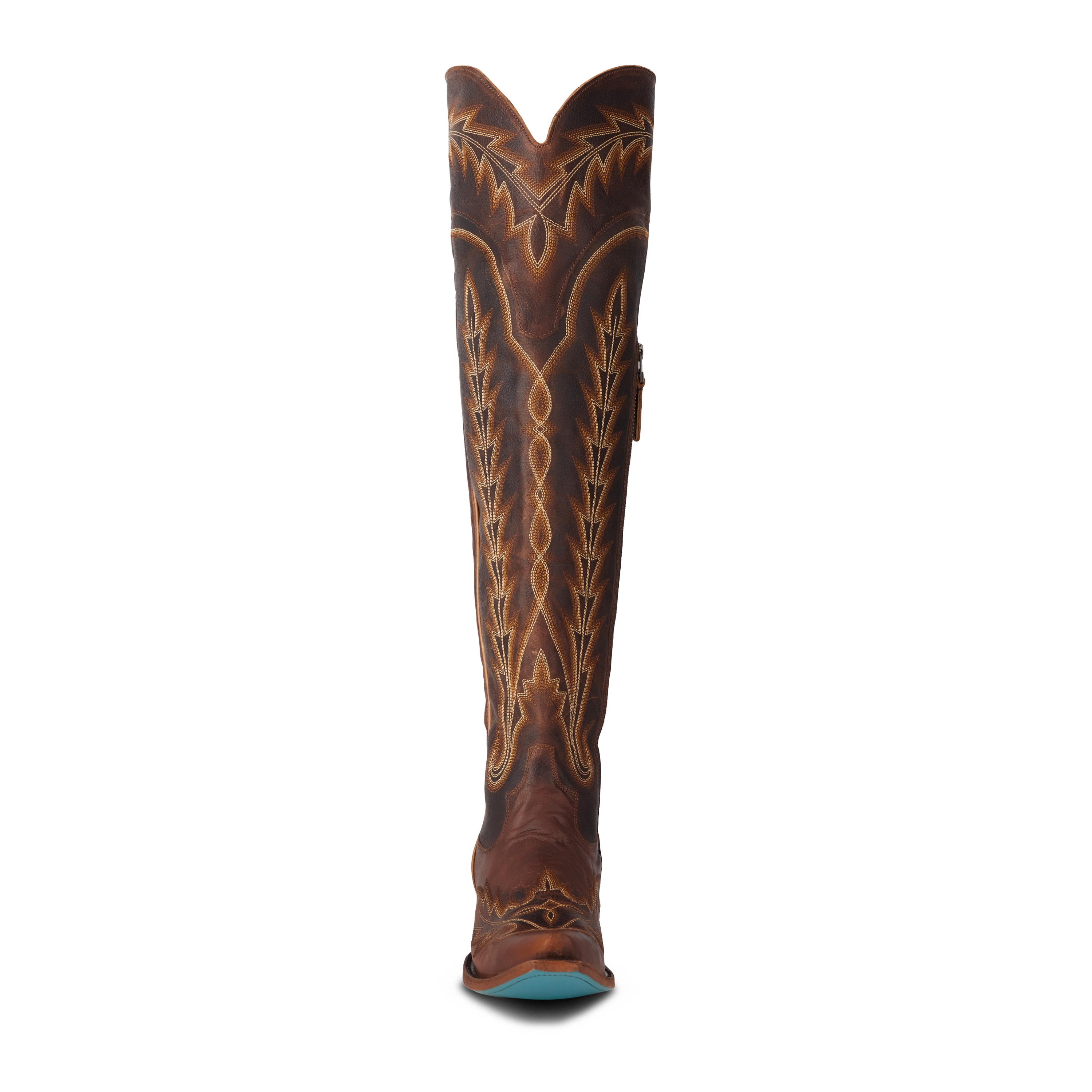 Lexington OTK Corset - Cognac Ladies Boot Western Fashion by Lane