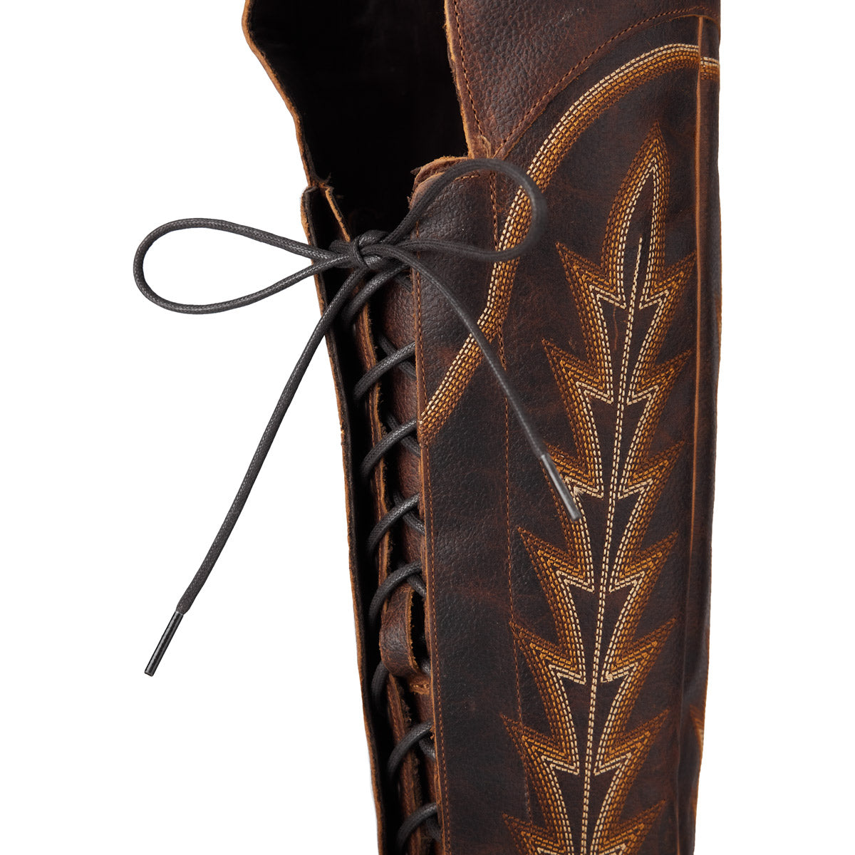 Lexington OTK Corset - Cognac Ladies Boot  Western Fashion by Lane