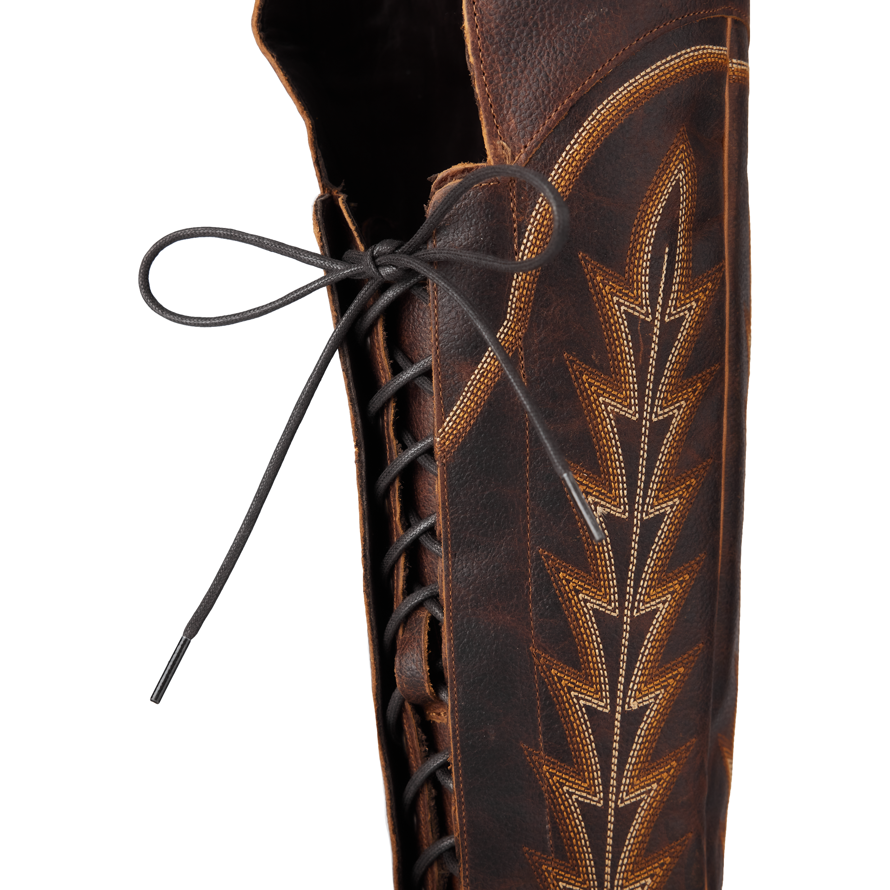 Lexington OTK Corset - Cognac Ladies Boot Western Fashion by Lane