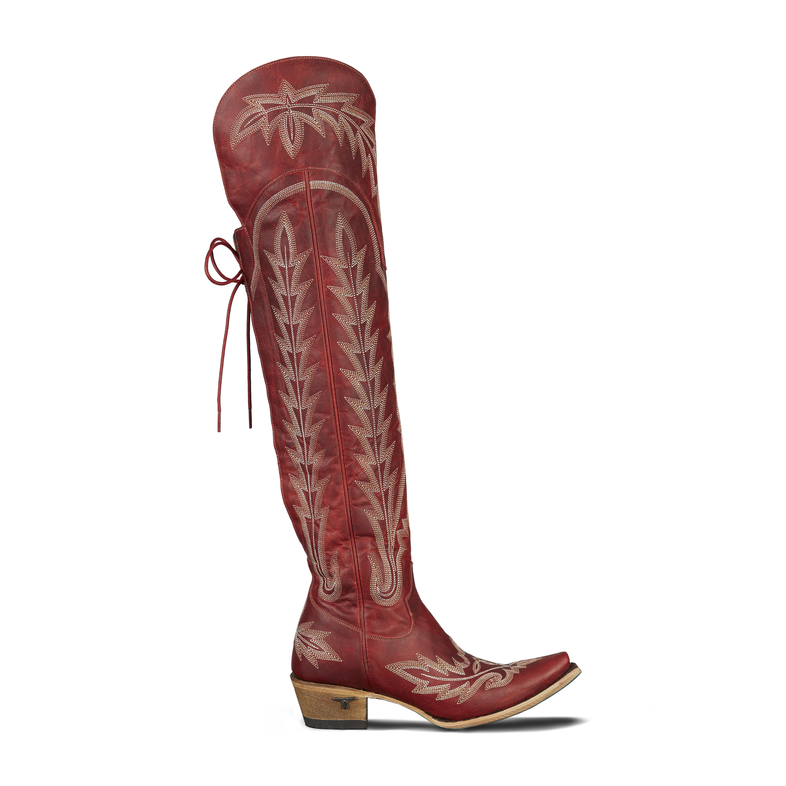 Lexington OTK Corset - Smoldering Ruby Ladies Boot Western Fashion by Lane