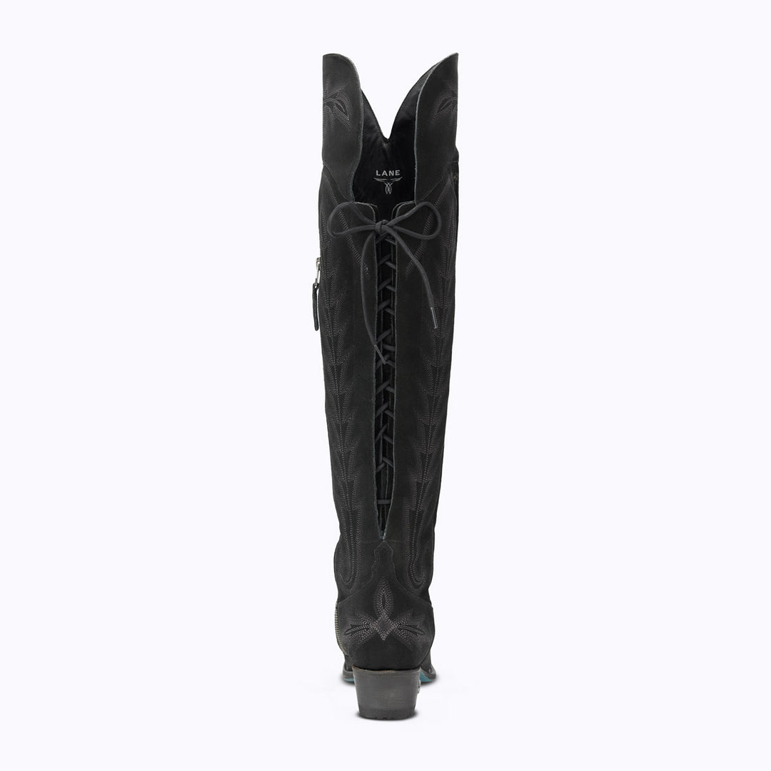 Otk black suede boots Clearance