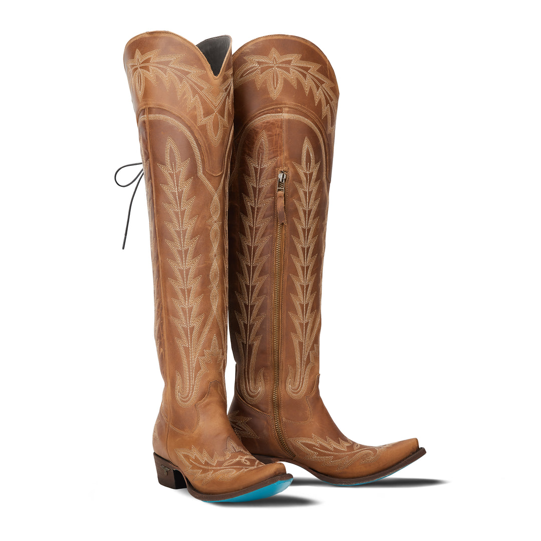 Lexington OTK - Desert Clay Ladies Boot Desert Clay Western Fashion by Lane
