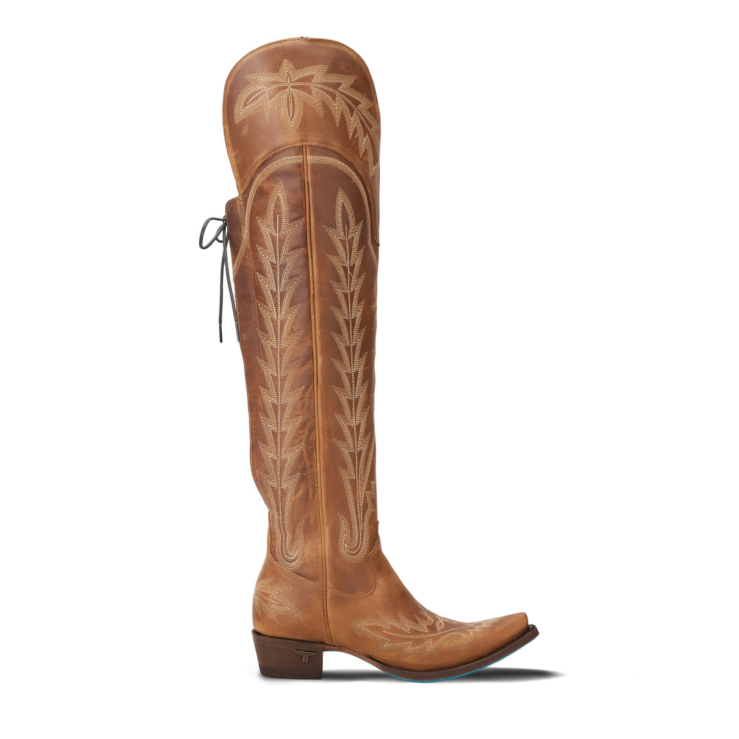 Lexington OTK - Desert Clay Ladies Boot  Western Fashion by Lane