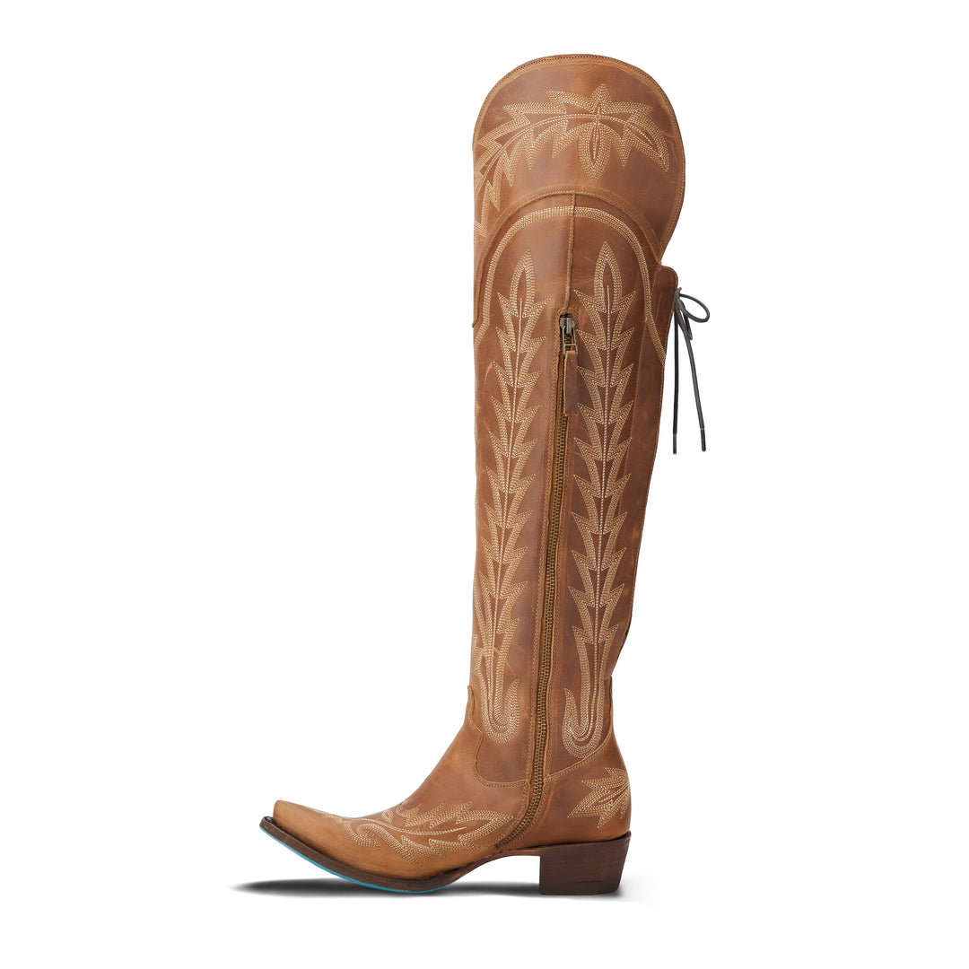Lexington OTK - Desert Clay Ladies Boot  Western Fashion by Lane