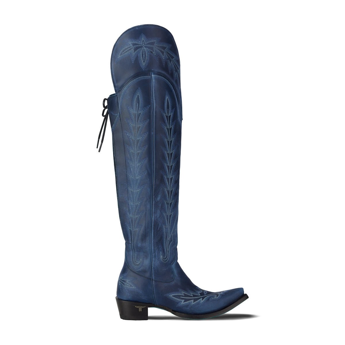 Lexington OTK Corset - Midnight Navy Ladies Boot Western Fashion by Lane