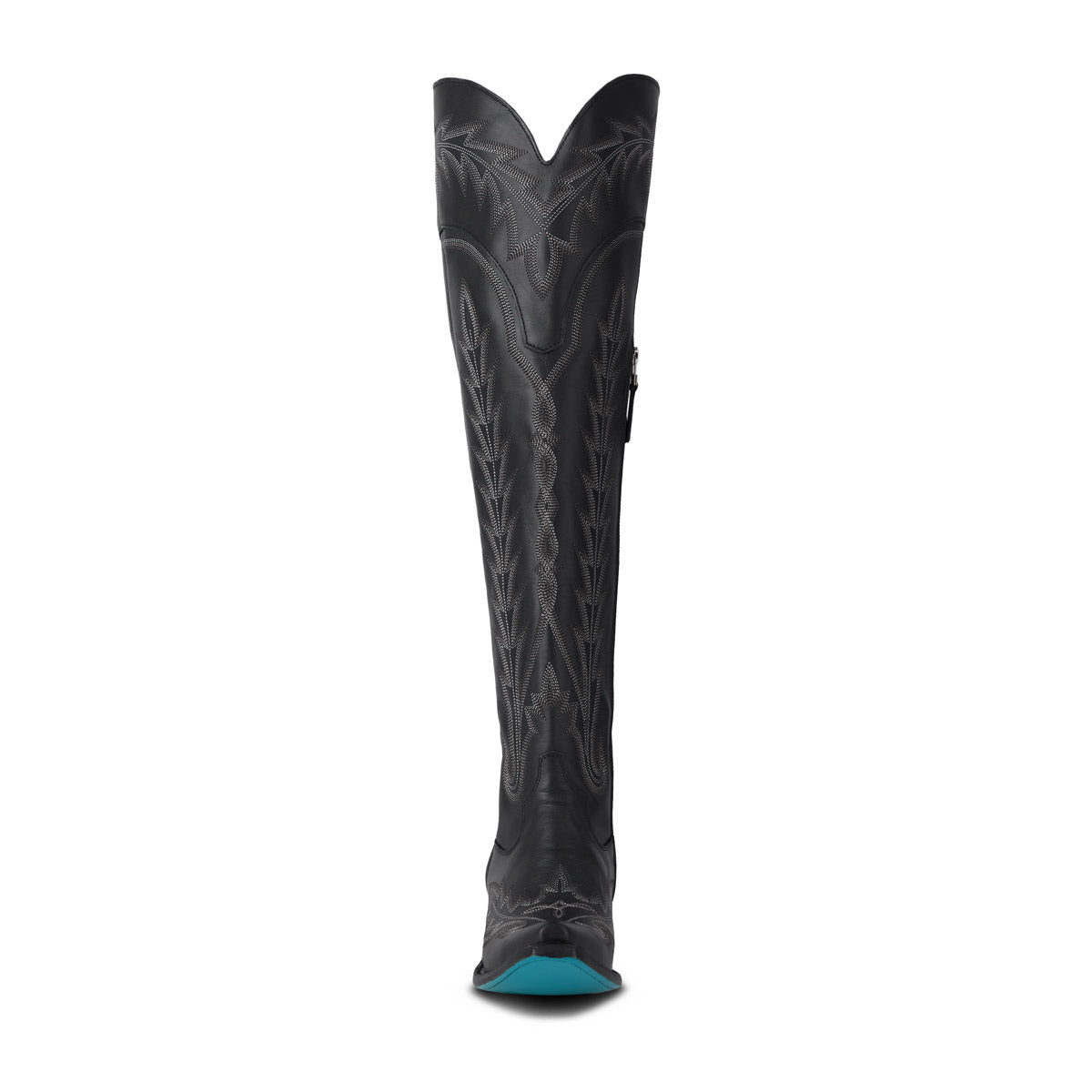 Lexington OTK Corset - Jet Black Ladies Boot  Western Fashion by Lane