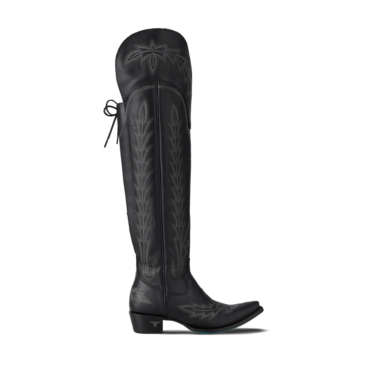 Lexington OTK Corset - Jet Black Ladies Boot  Western Fashion by Lane