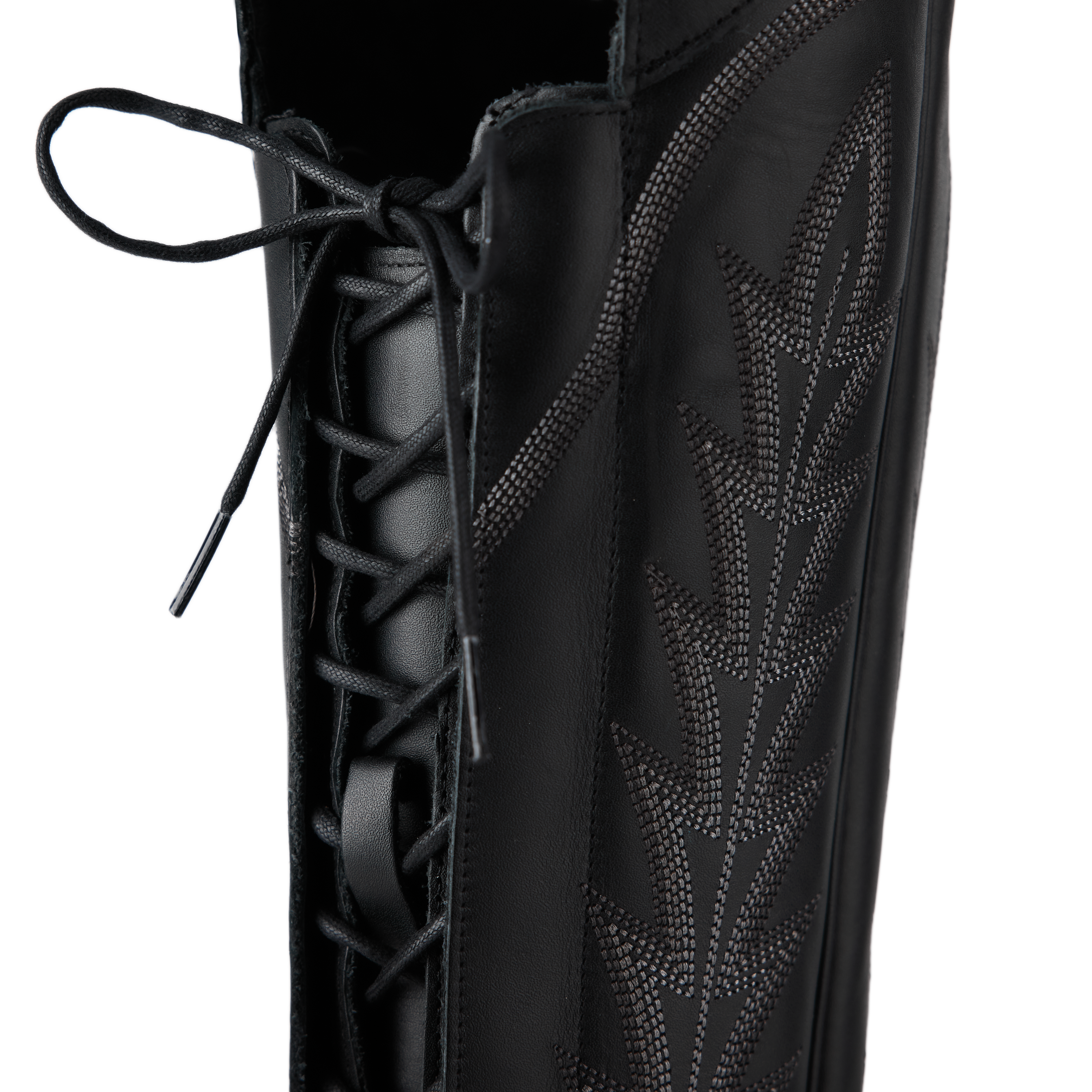 Lexington OTK Corset - Jet Black Ladies Boot Western Fashion by Lane
