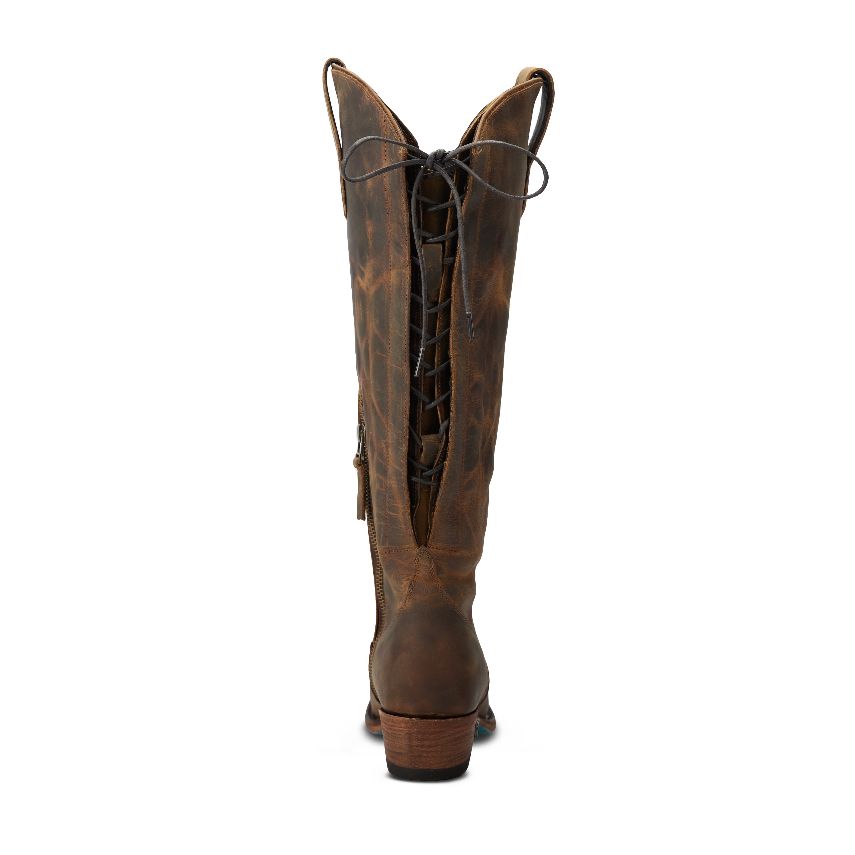 Olivia Jane Knee High Corset - Burnt Caramel Ladies Boot  Western Fashion by Lane