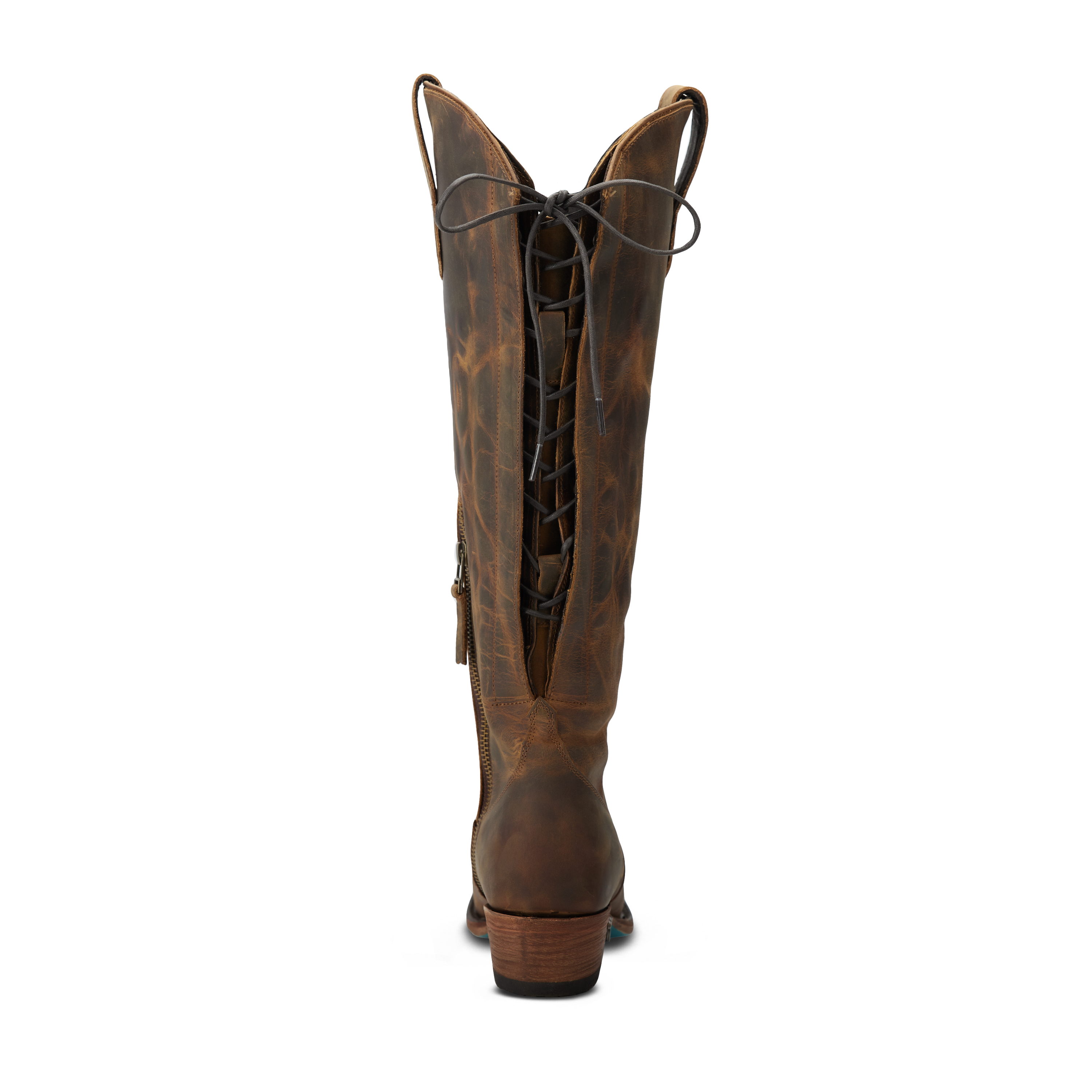Olivia Jane Knee High Corset - Burnt Caramel Ladies Boot Western Fashion by Lane