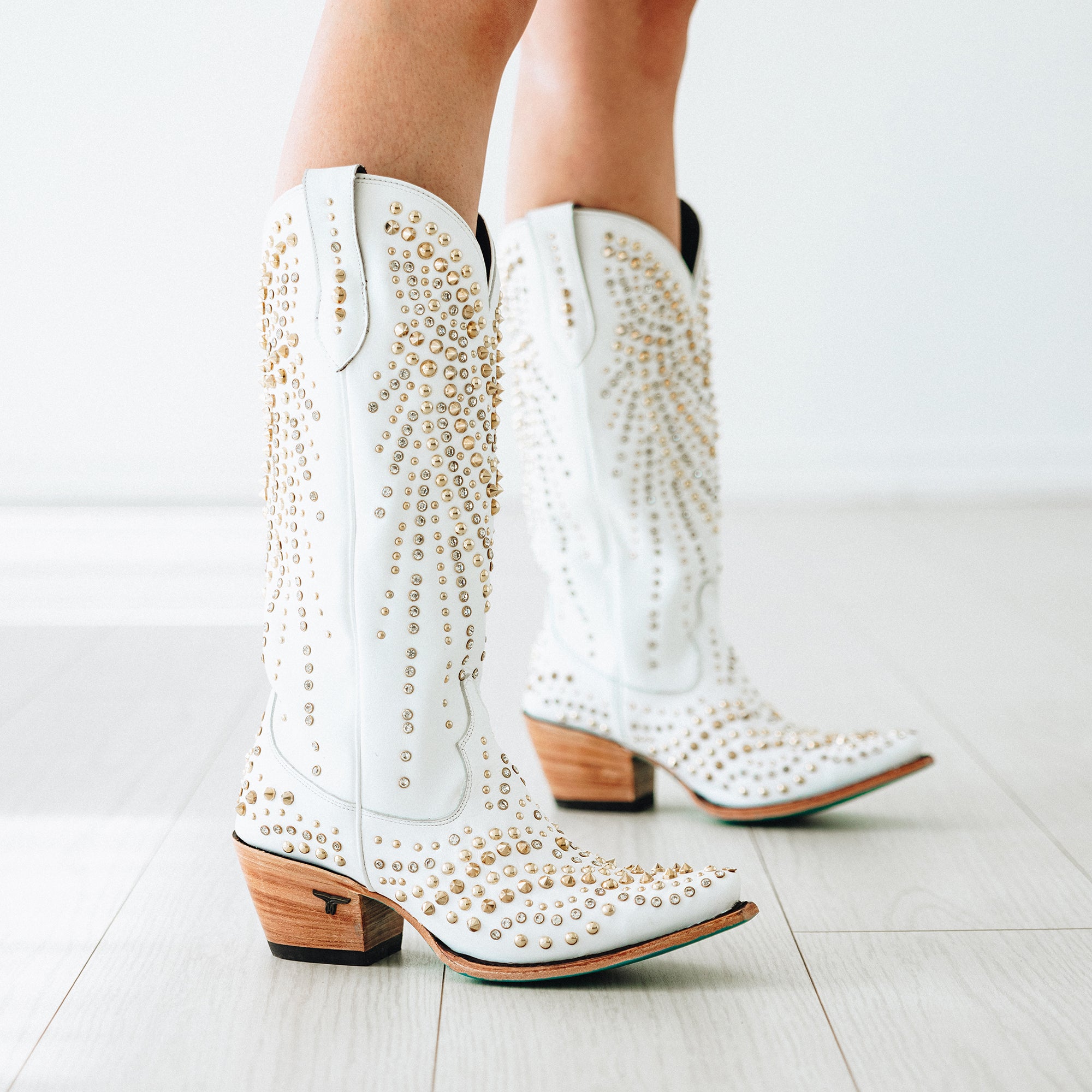 Dolly Boot - Matte White Ladies Boot Western Fashion by Lane