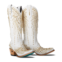 Dolly Boot - Matte White Ladies Boot Matte White Western Fashion by Lane