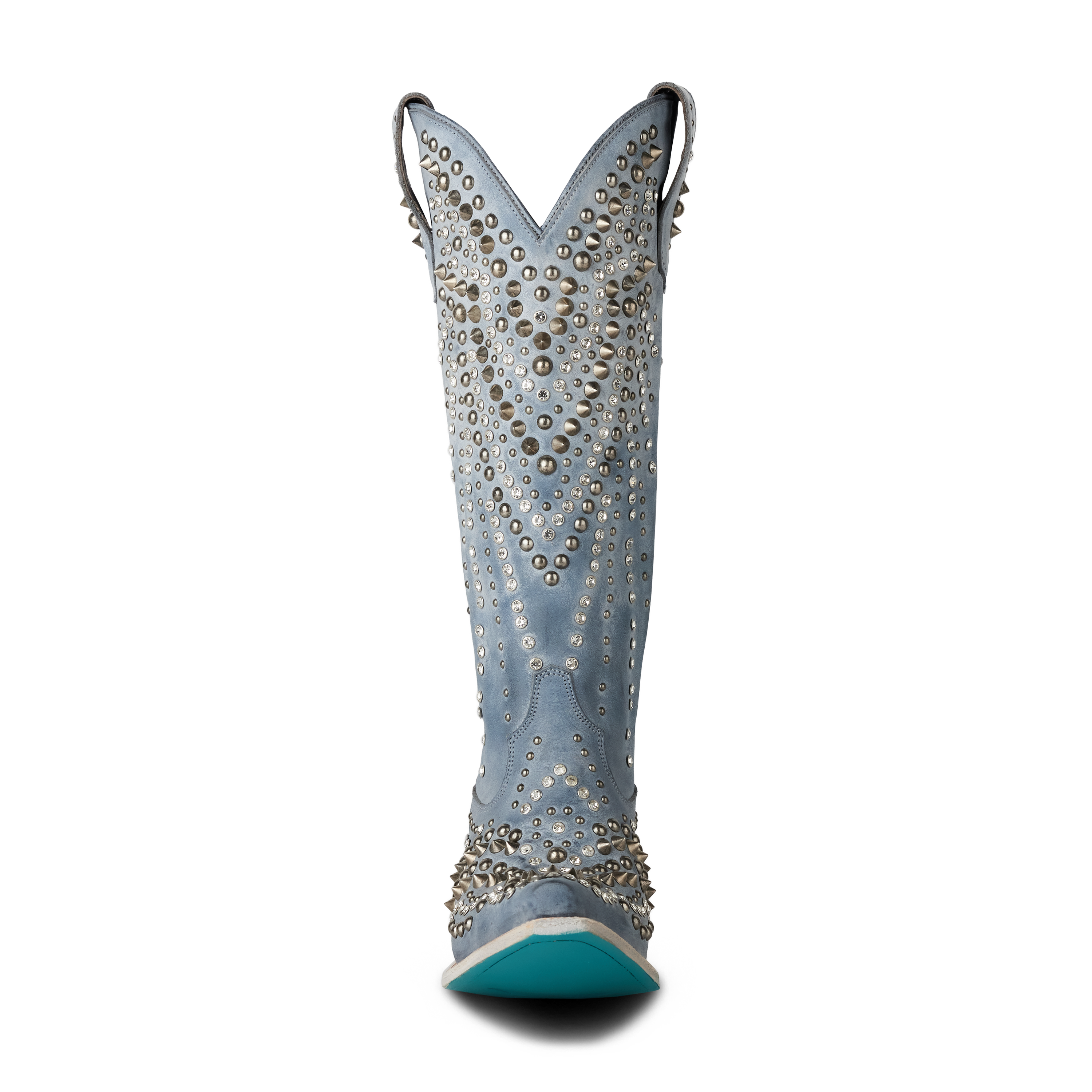 Dolly Boot - Washed Denim Ladies Boot Western Fashion by Lane