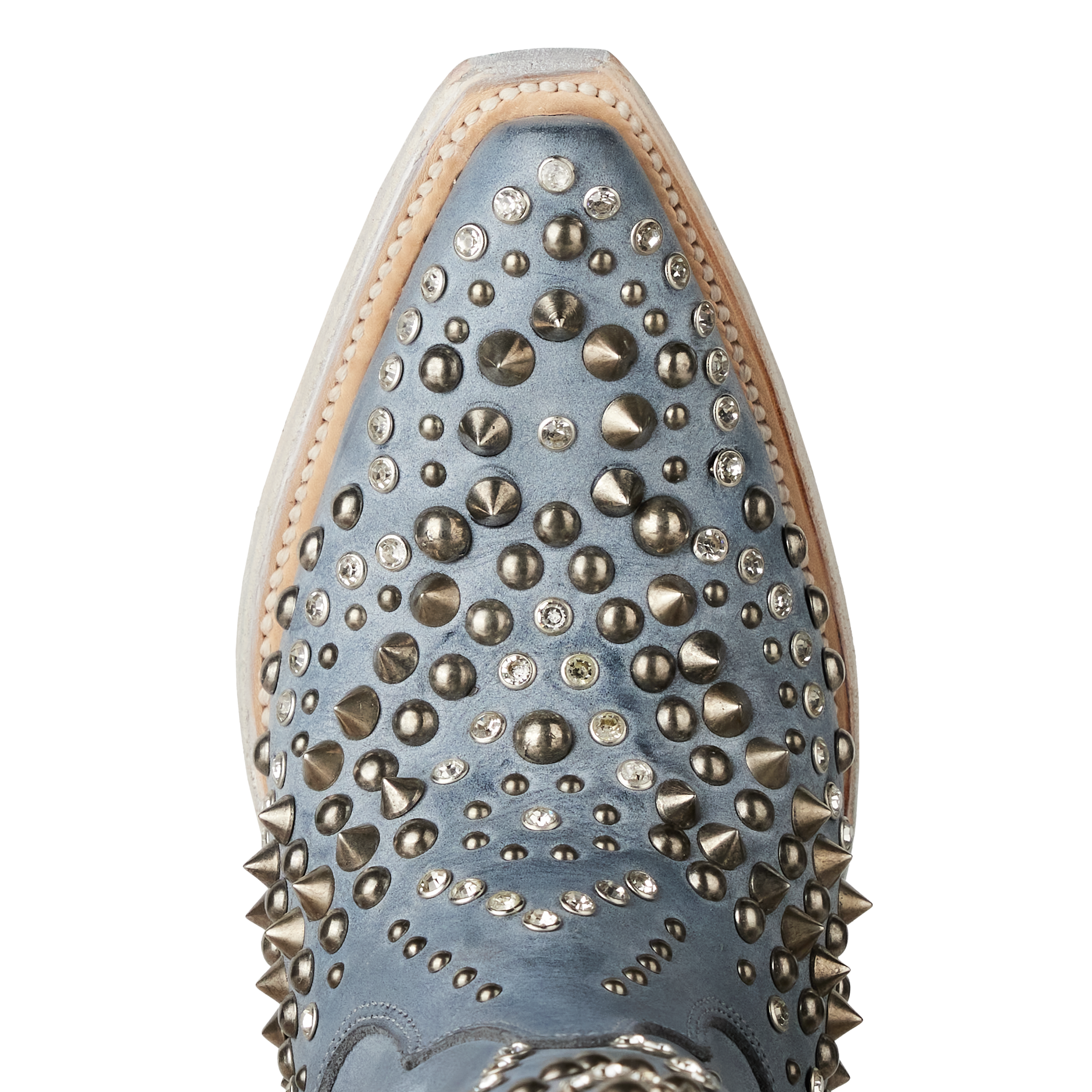 Dolly Boot - Washed Denim Ladies Boot Western Fashion by Lane