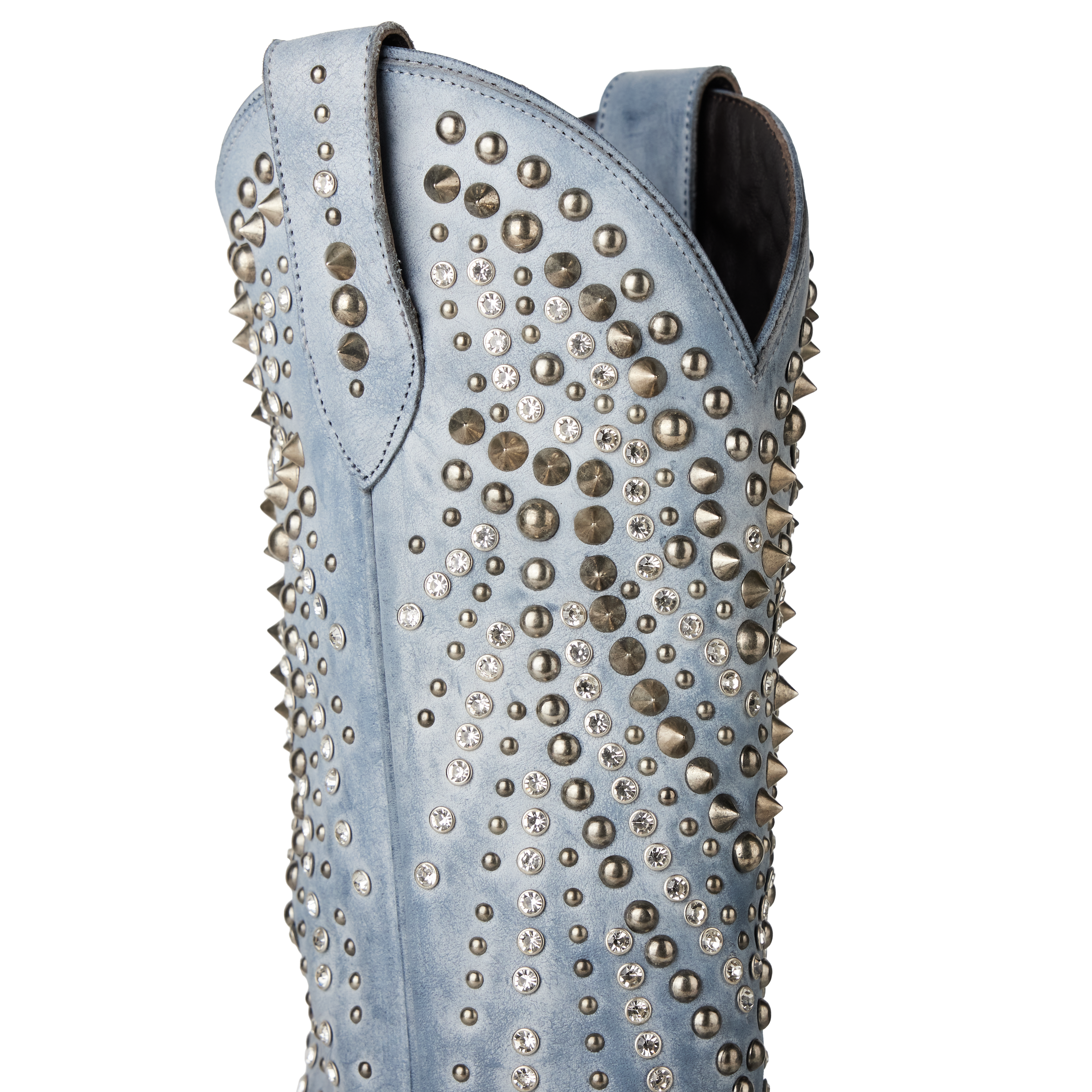 Dolly Boot - Washed Denim Ladies Boot Western Fashion by Lane