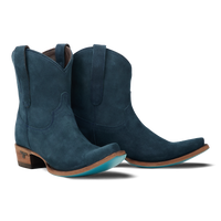 Emma Jane Bootie - Navy Suede Ladies Bootie Western Fashion by Lane