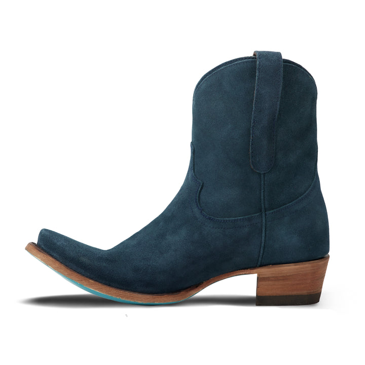 Emma Jane Bootie - Navy Suede Ladies Bootie  Western Fashion by Lane