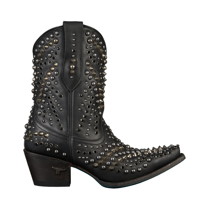 Dolly Bootie - Jet Black Ladies Bootie  Western Fashion by Lane