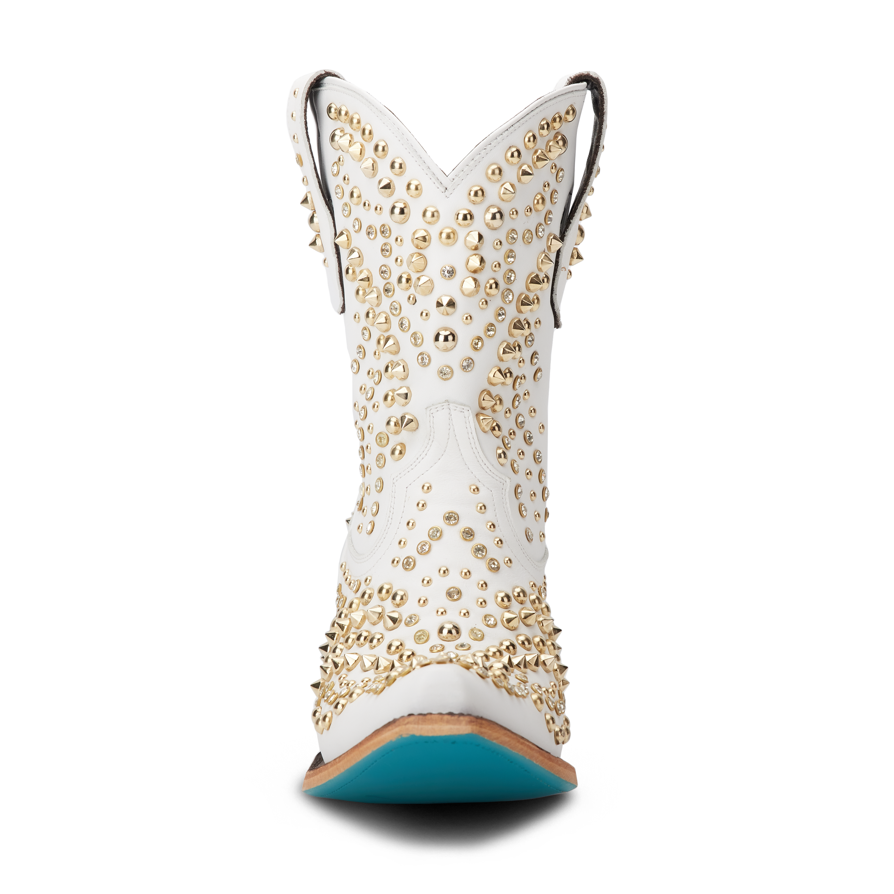 Dolly Bootie - Matte White Ladies Bootie Western Fashion by Lane