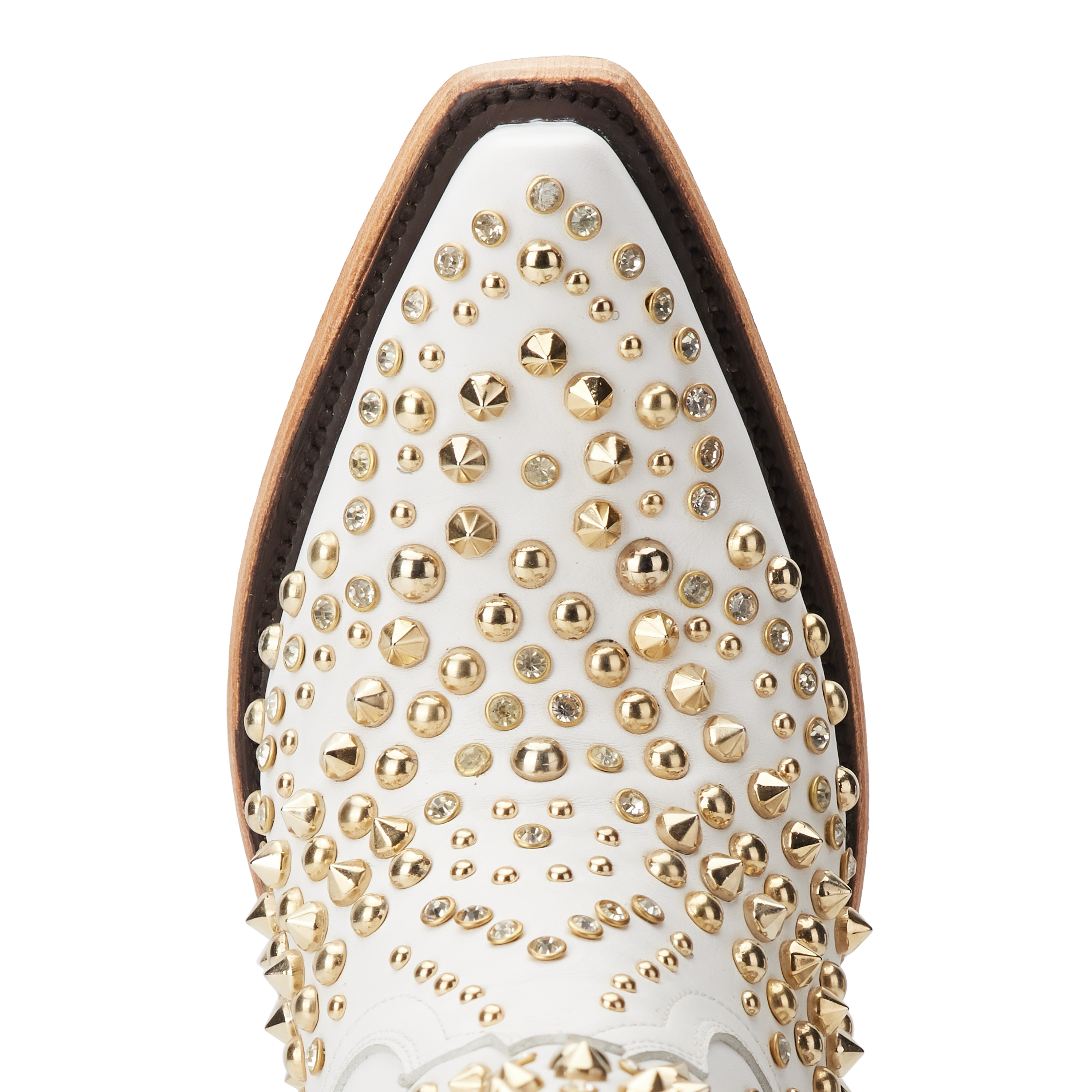 Dolly Bootie - Matte White Ladies Bootie Western Fashion by Lane