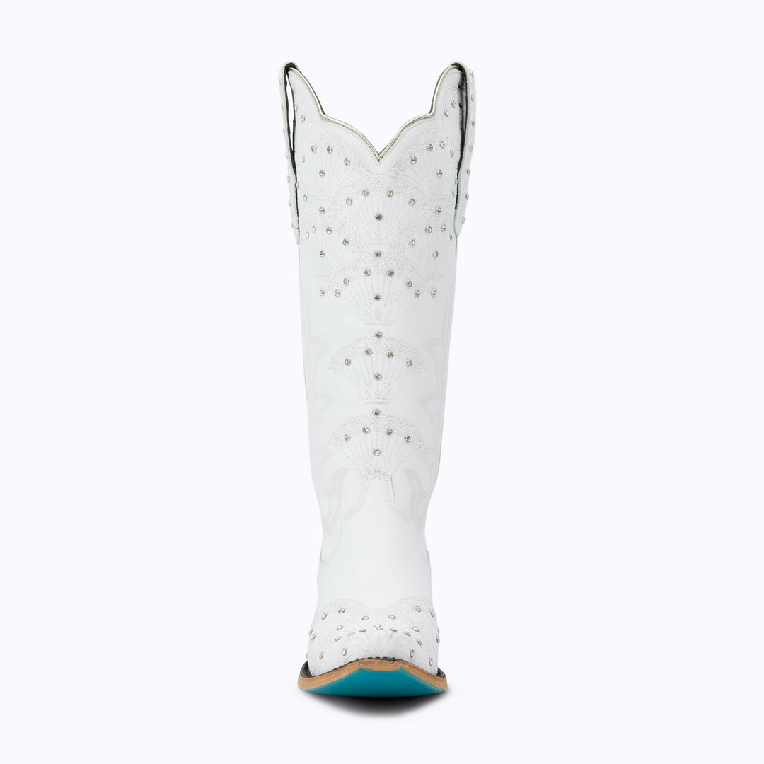 Calypso - Matte White Ladies Boot  Western Fashion by Lane