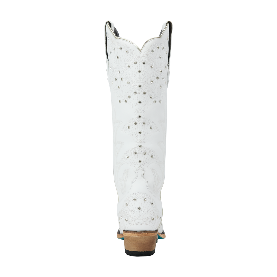 Calypso Boot - Matte White Ladies Boot  Western Fashion by Lane