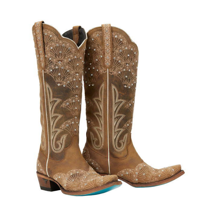 Calypso Boot - Burnt Caramel Ladies Boot  Western Fashion by Lane