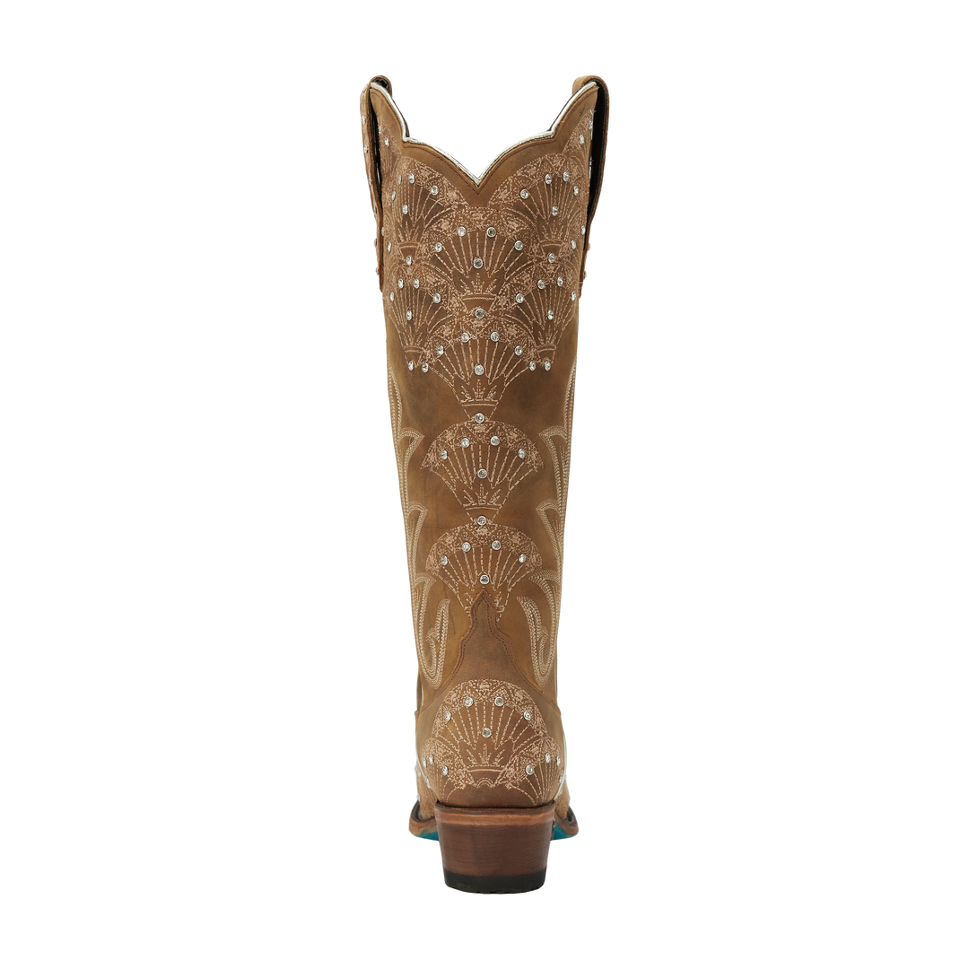 Calypso Boot - Burnt Caramel Ladies Boot  Western Fashion by Lane