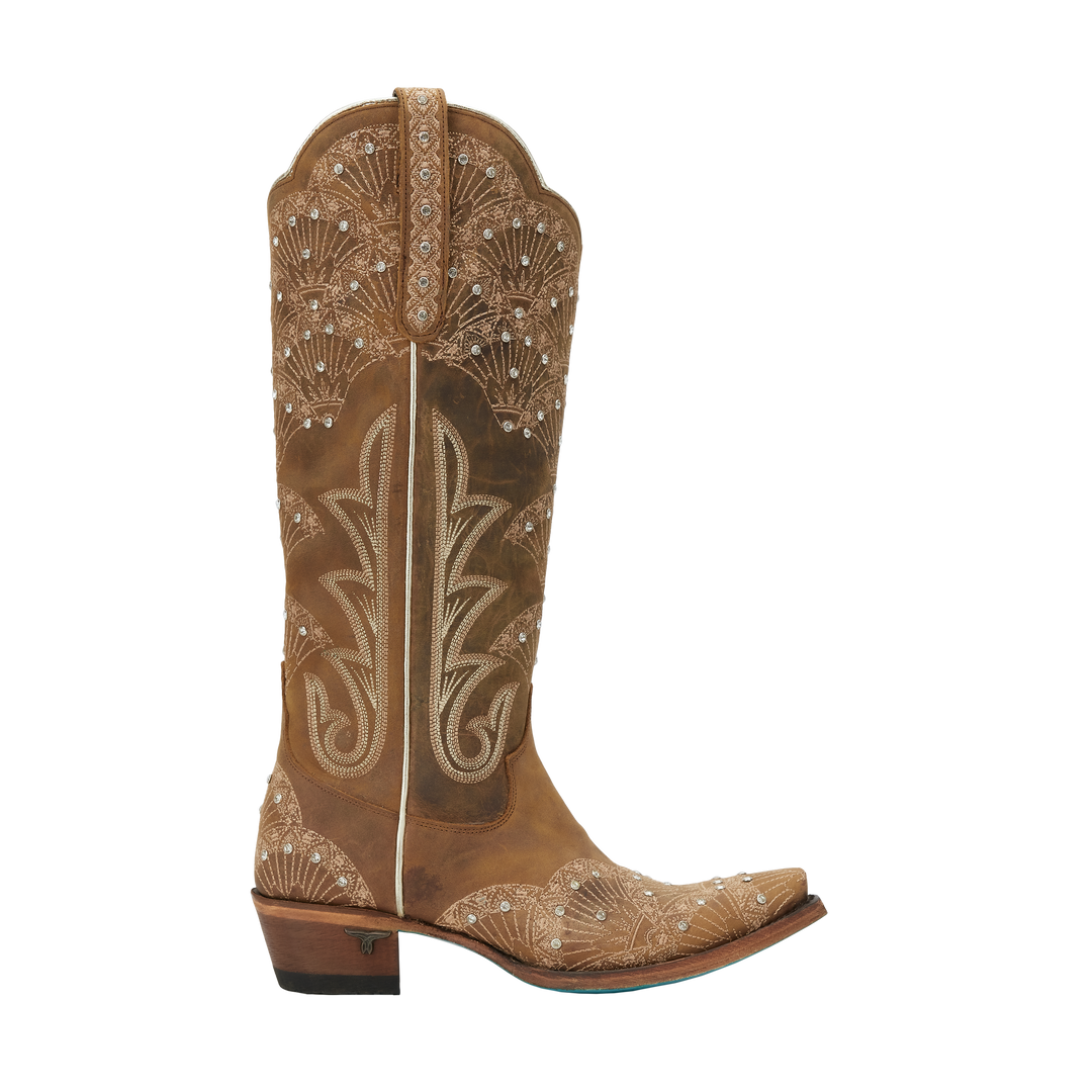 Calypso Boot - Burnt Caramel Ladies Boot  Western Fashion by Lane