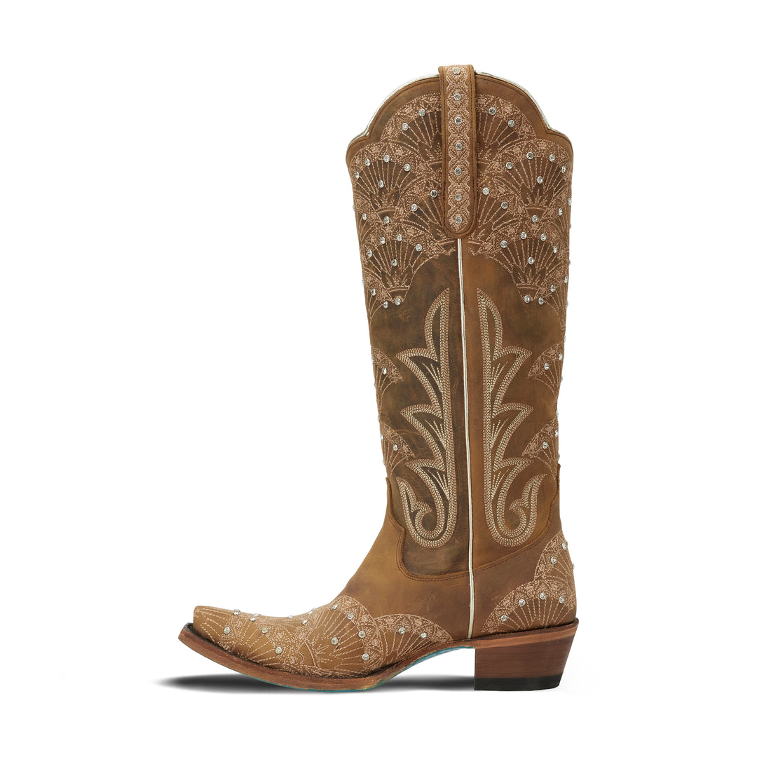 Calypso Boot - Burnt Caramel Ladies Boot Western Fashion by Lane