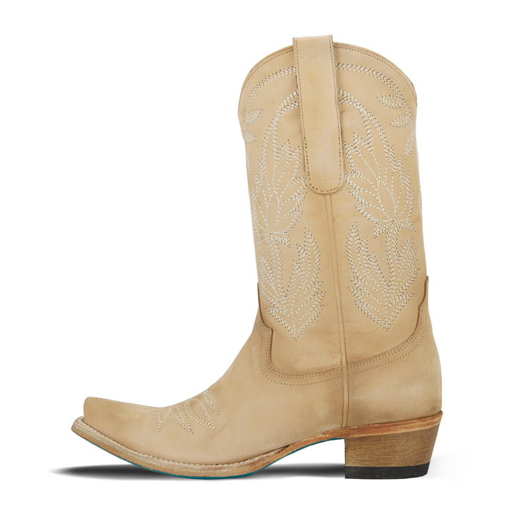 Sandaga Midi - Bone Ladies Boot Western Fashion by Lane