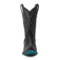 Sandaga Midi - Distressed Jet Black**FINAL SALE**