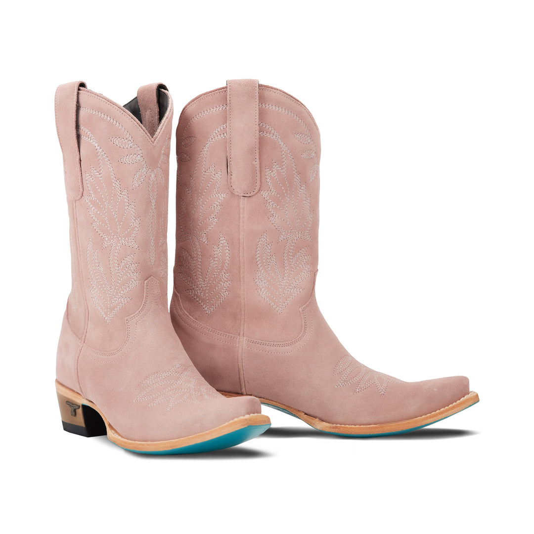 **Final Sale** Sandaga - Rose Suede   Western Fashion by Lane