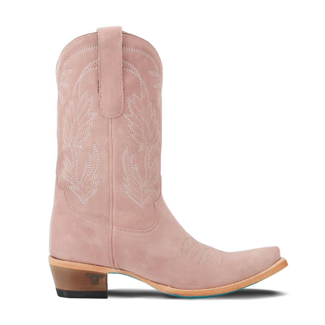 **Final Sale** Sandaga - Rose Suede   Western Fashion by Lane